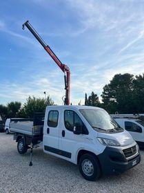 Fiat Ducato con Gru doppia cabina 7 posti
