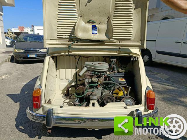 FIAT 600 D FANALONA LIBRETTO E TARGHE ORIGINALI