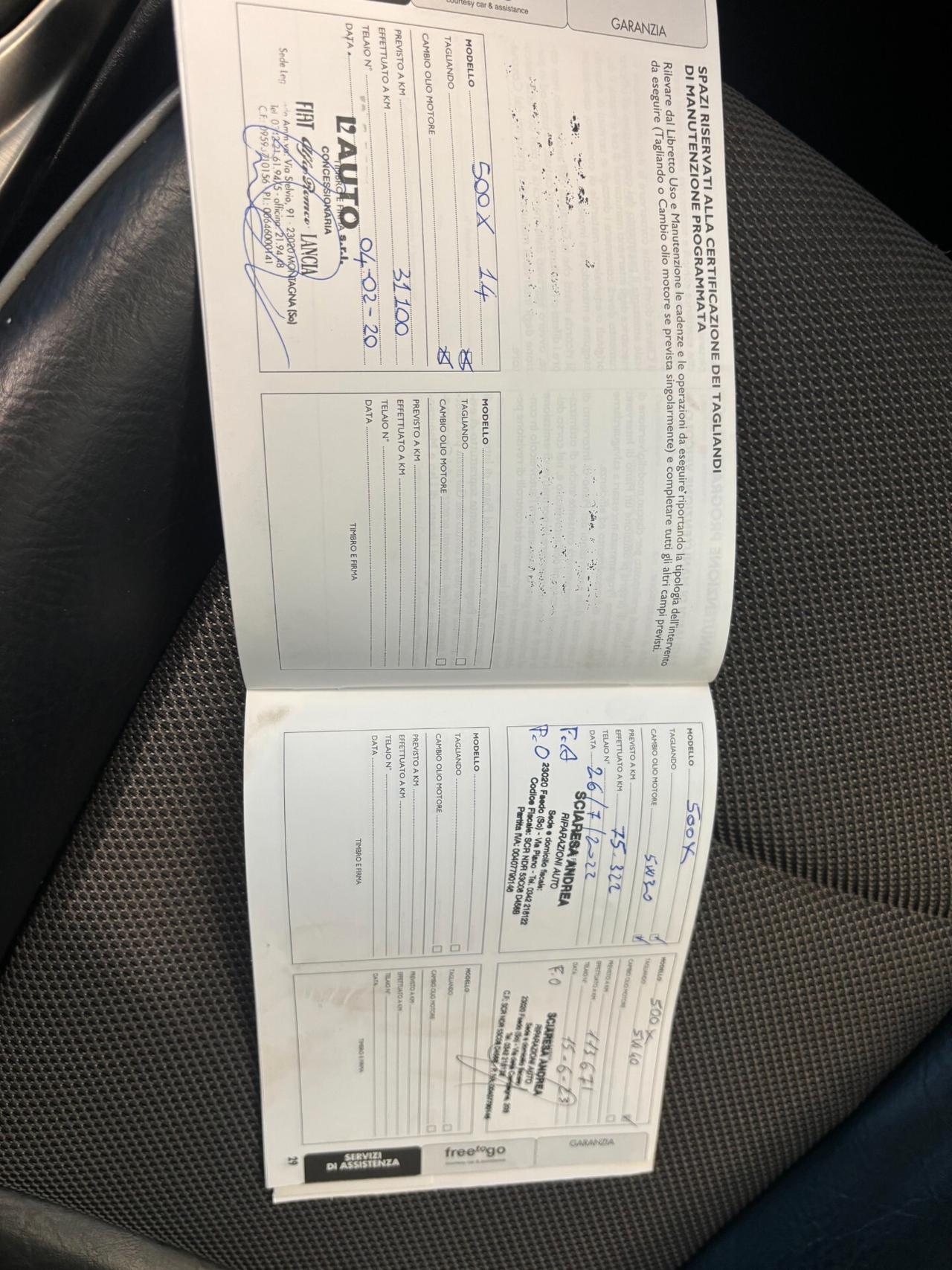 Fiat 500X 1.4 m-air City Cross 4x2 *CINGHIA FATTA*