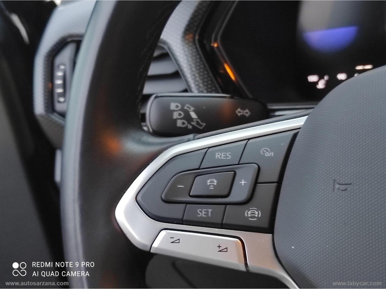 VOLKSWAGEN T-Cross 1.0 TSI Style BMT GARANZIA FABBRICA FINO AL 2027