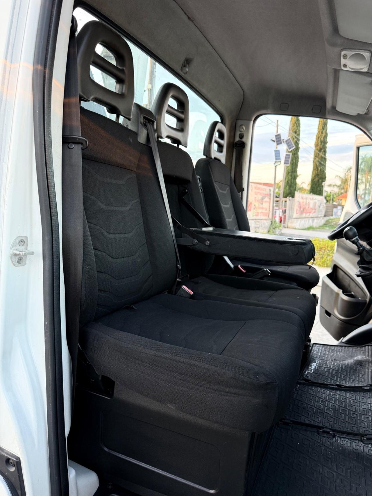 IVECO DAILY 70C17 GRU + CESTELLO RIBALTABILE