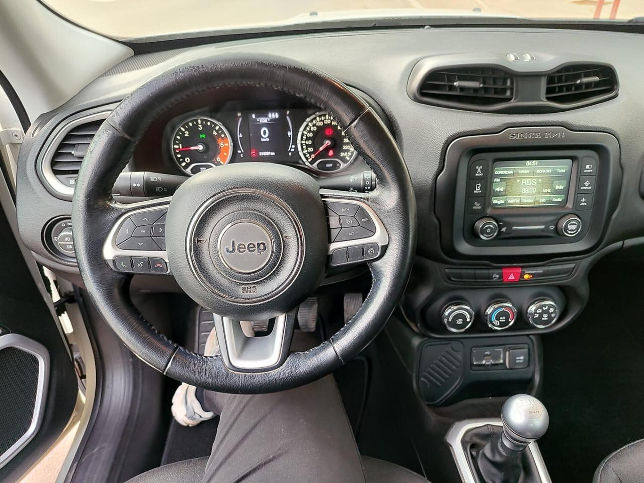 Jeep Renegade 1.6 Mjt 120 CV 2017 LONGITUDE BELLA!