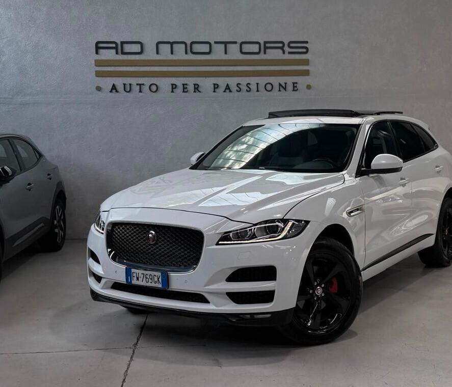 Jaguar F-Pace R-Dynamic GancioTraino Tetto Benzina