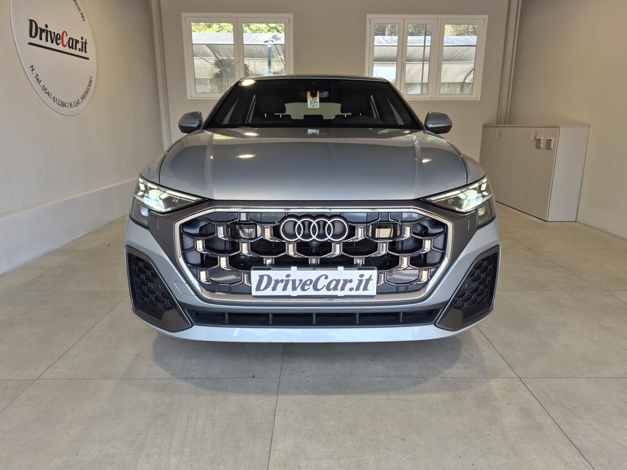 Audi Q8 45 TDI S LINE SOSPENSIONI ADATTIVE LASER AUTO UFFICIALE AUDI 1 PROPRIETARIO