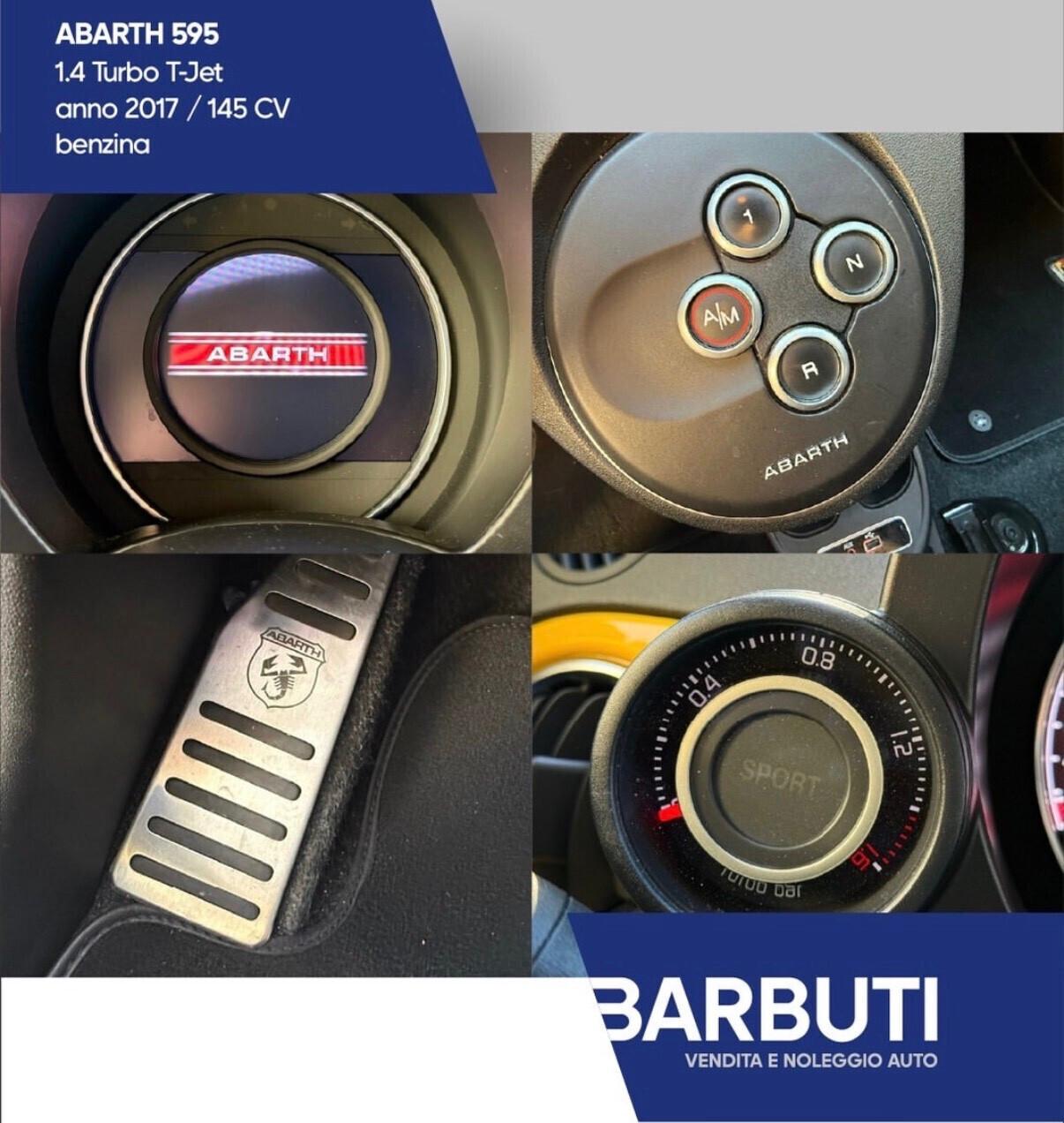 Abarth 595 -2017 1.4 Turbo T-Jet 145 CV