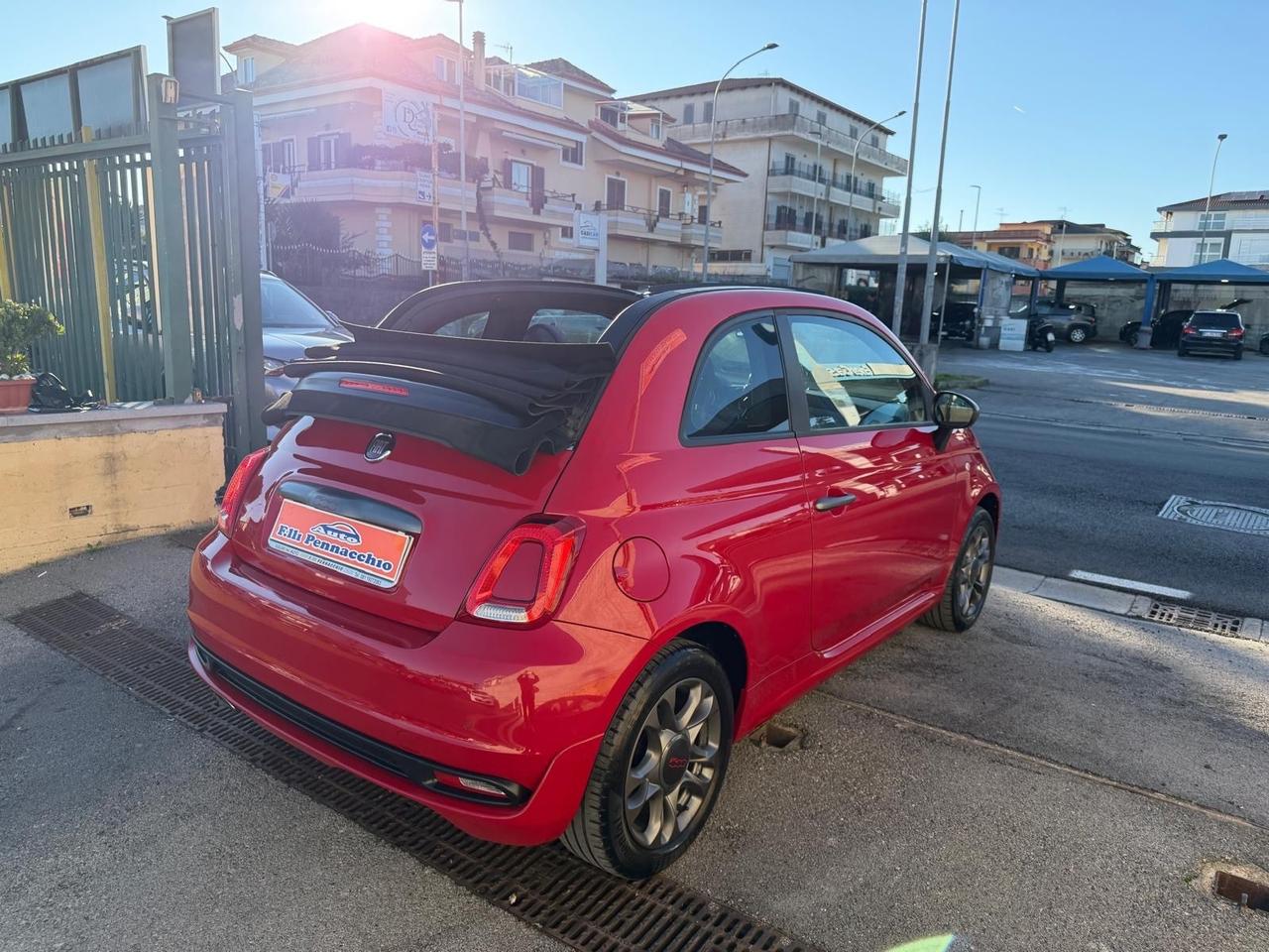 FIAT 500s CABRIO 1.2 BENZINA 69 (CV) 2016
