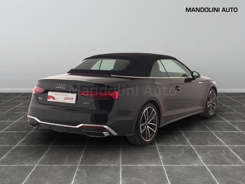 Audi A5 cabrio 40 2.0 tdi mhev 204cv s line edition quattro s tronic