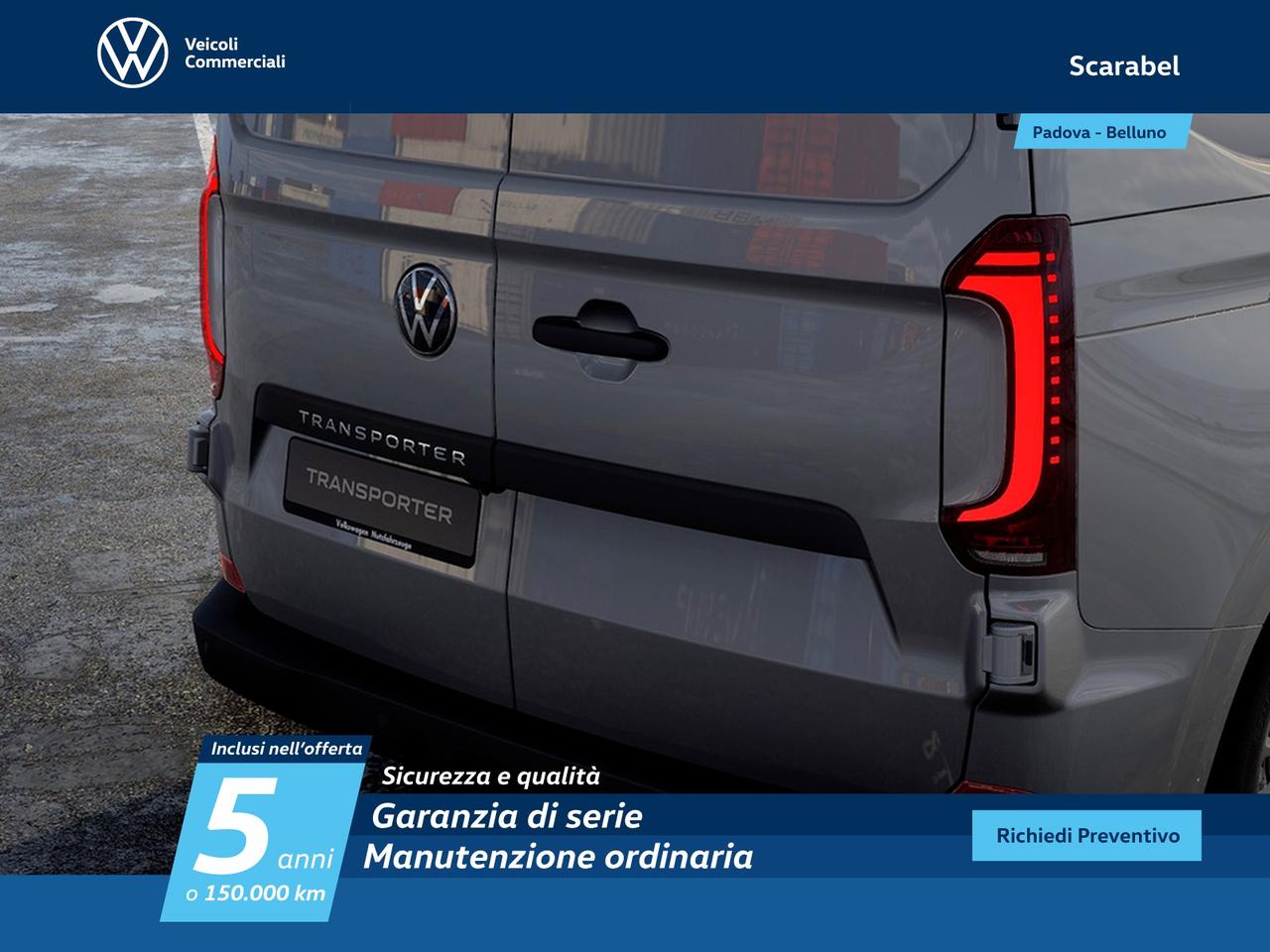 Volkswagen T7 Transporter t7 32 kombi m1 2.0 tdi 170cv l2 auto