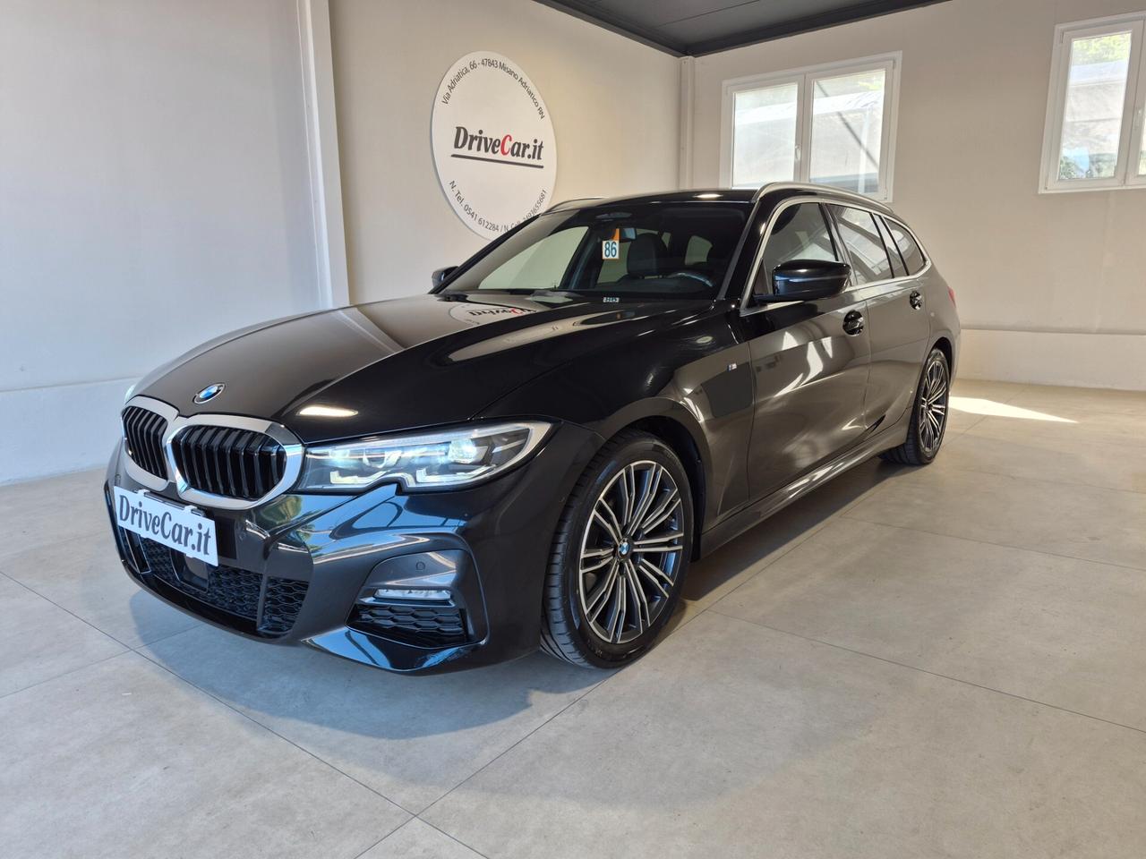 BMW 320 TOURING 320D XDRIVE MSPORT AUTO LED PELLE CLIMA 3ZONE CARPLAY ACC. RETROCAM. 1 PROPRIETARIO