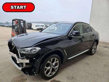 BMW X4 xdrive20d mhev 48V auto - START - INCIDENTATA