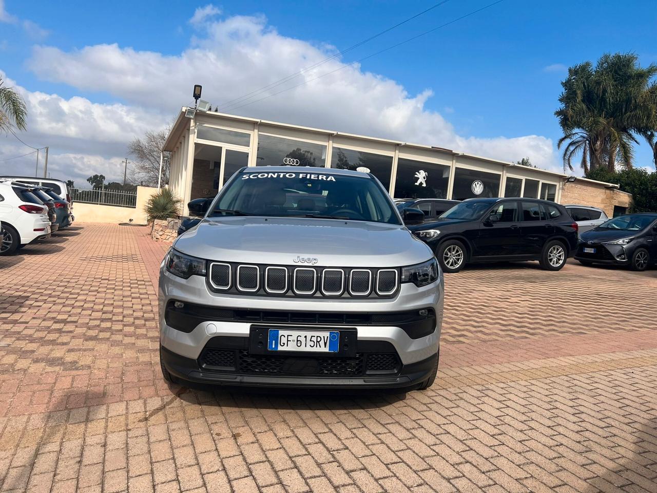 Jeep Compass 1.6 Multijet II 2WD Longitude navi retrocamera pelle