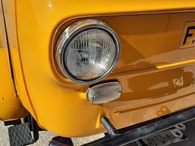 FIAT 500 DRAISINA MOTOCARRELLO NUMERO 25 SU 50 PRODOTTE