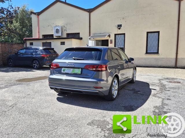 AUDI A3 SPB 1.6 TDI 116 CV S tronic Sport GARANZIA INCLUSA