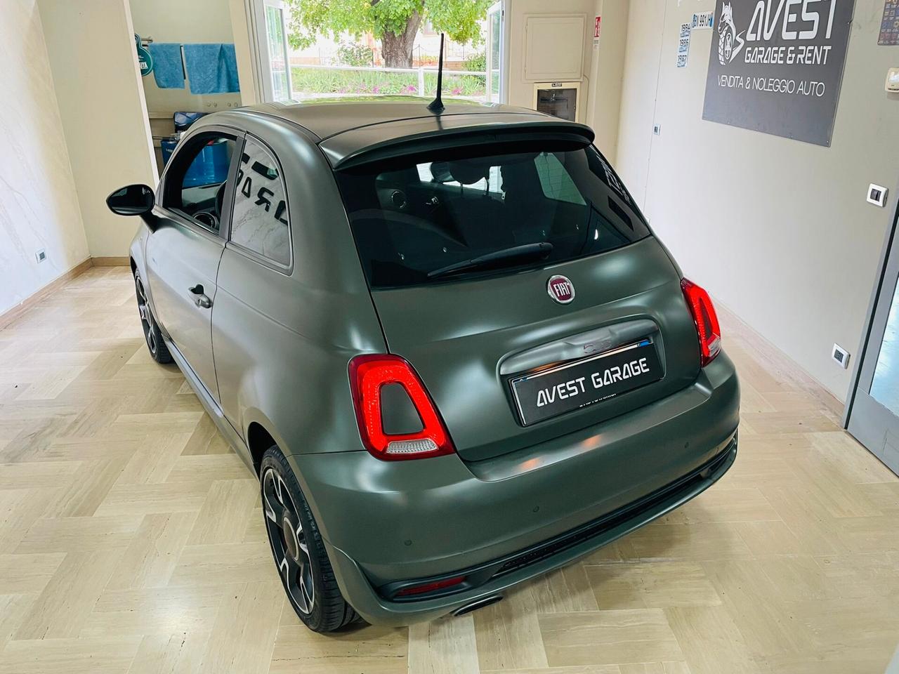 Fiat 500 S TwinAir Turbo 105 CV Riva Matt Olive Green