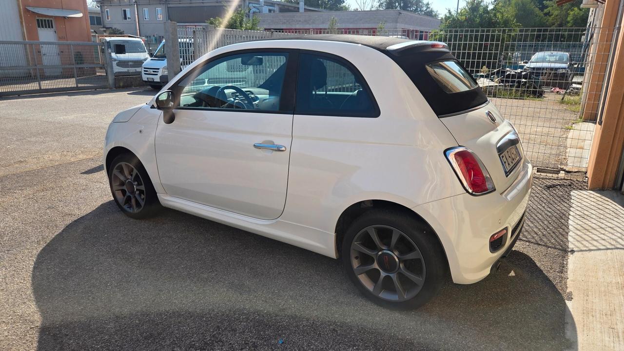 Fiat 500 s cabrio unico proprietario