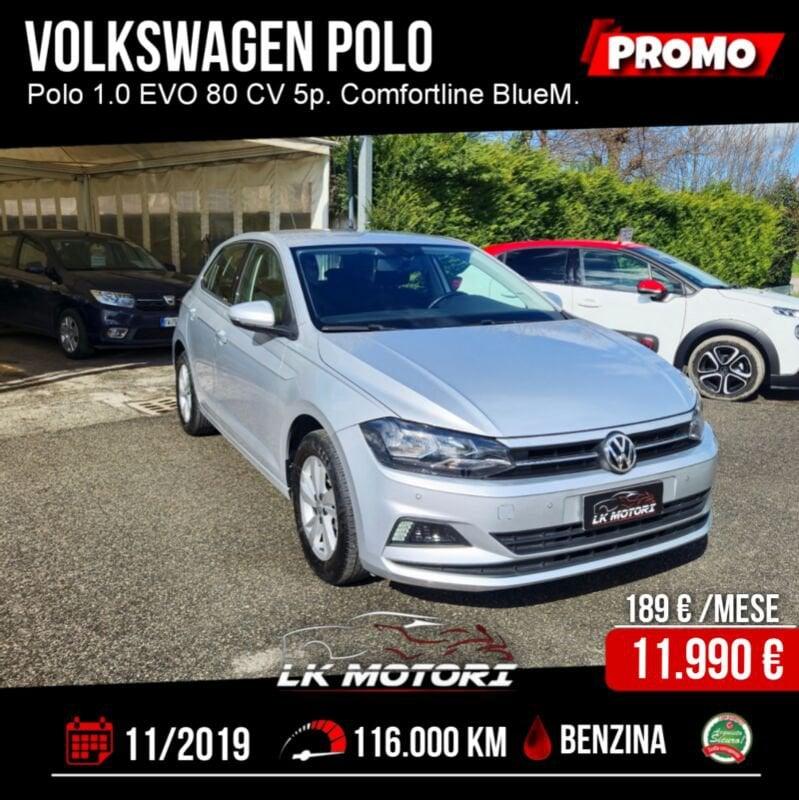 Volkswagen Polo Polo 1.0 EVO 80 CV 5p. Comfortline BlueMotion Technology