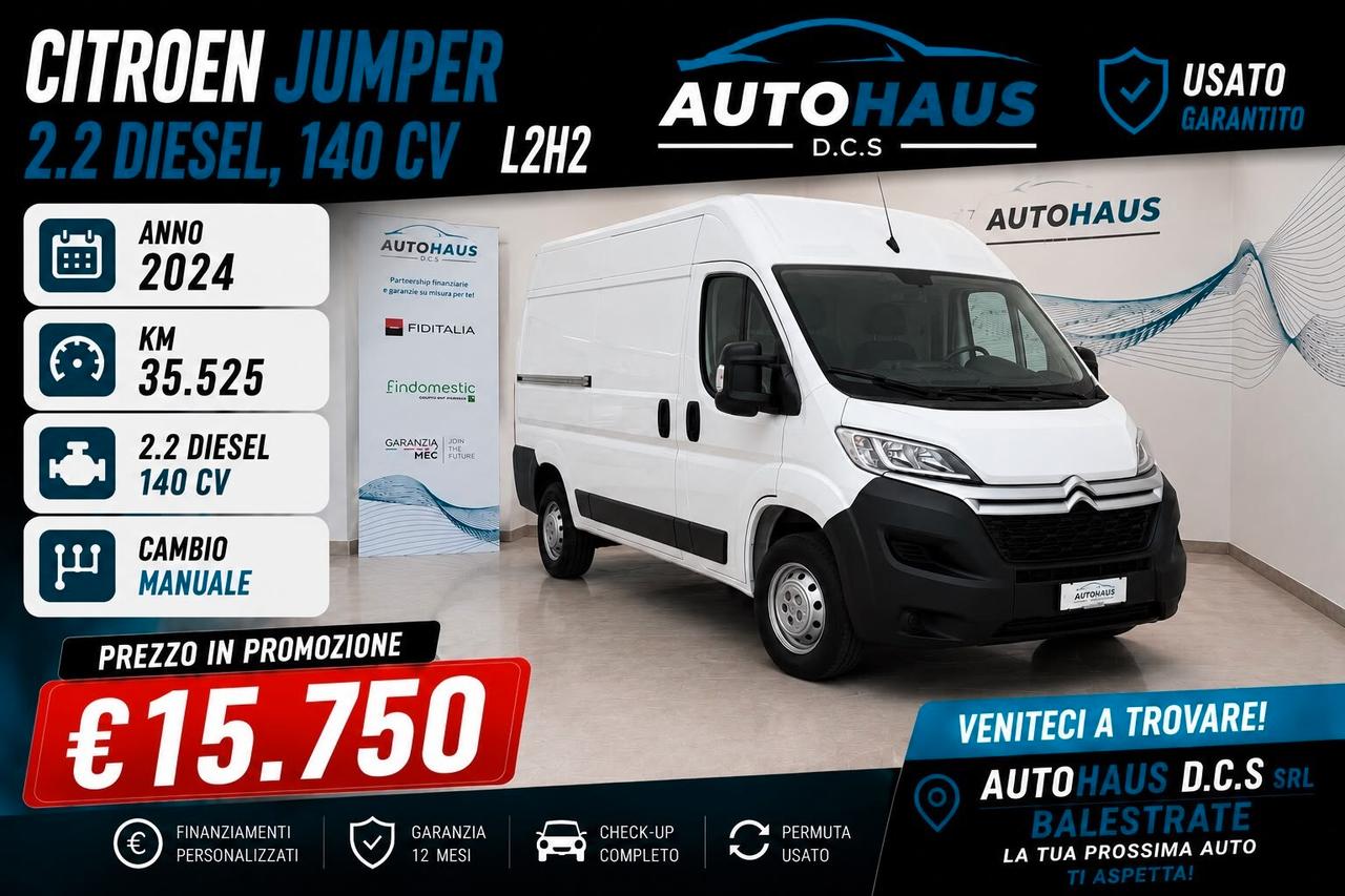 Citroen Jumper 2.2 Diesel 140 cv L2H2 Clima