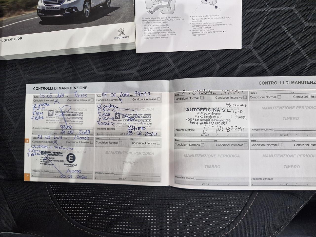 PEUGEOT 2008 1.6 Blue&Hdi 100 S&S ANNO 2016