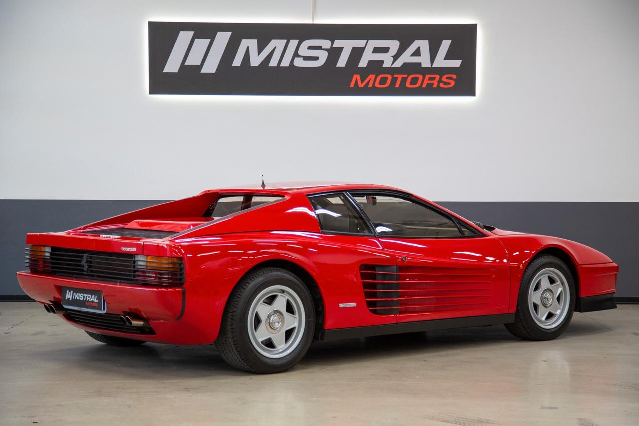 Ferrari Testarossa Monospecchio Monodado Cert. Ferrari Classiche
