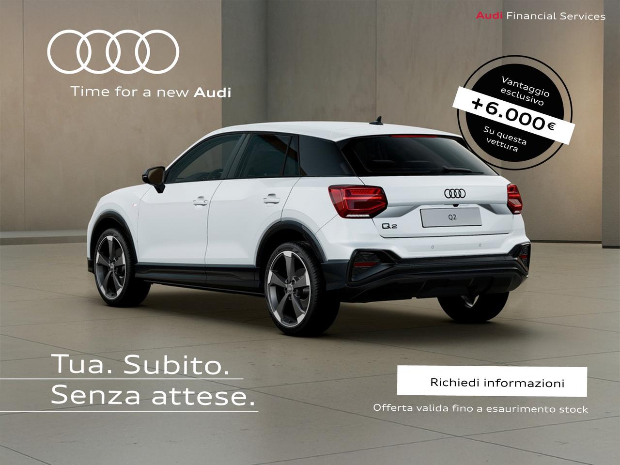 Audi Q2 35 2.0 tdi identity black s-tronic
