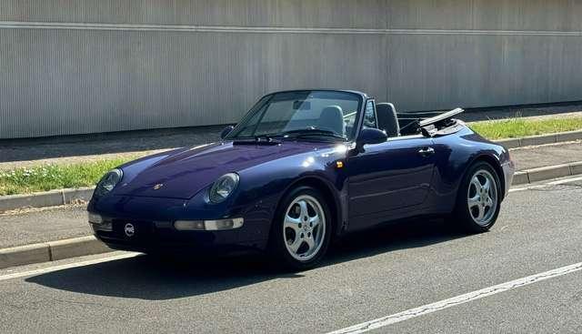 Porsche 993 911 cabriolet carrera 2 amarant violet molto rara