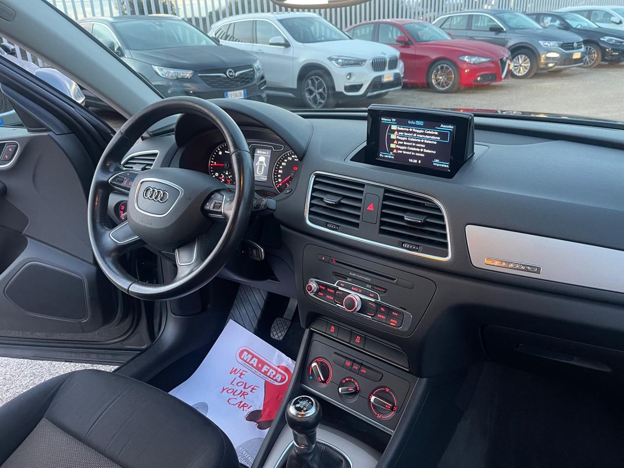 AUDI Q3 2.0 TDI 140CV QUATTRO MANUALE FULL MY14