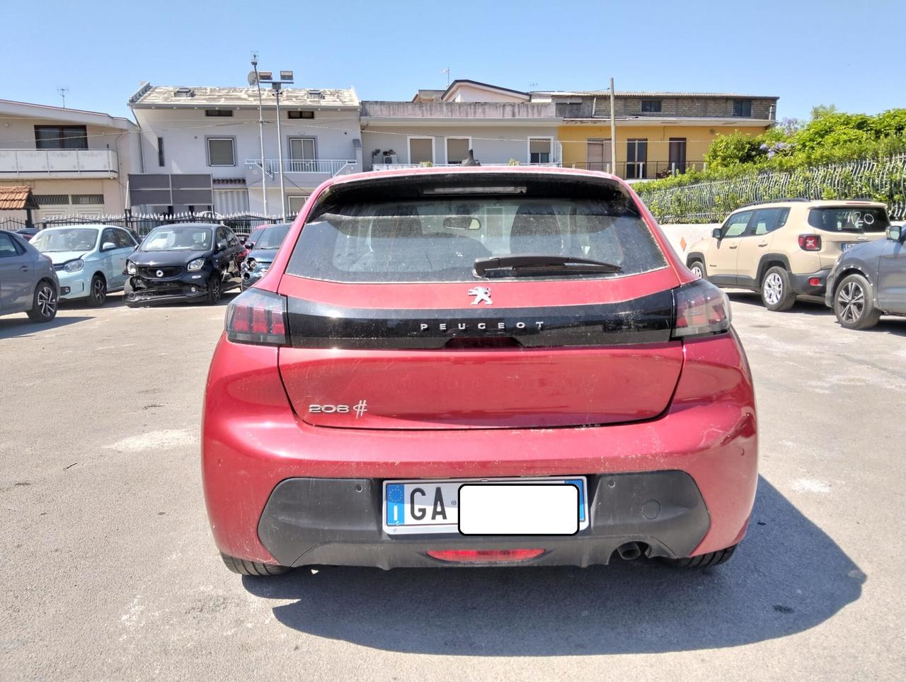 Peugeot 208 1.2 Benzina 75cv 2020 Motore Rotto