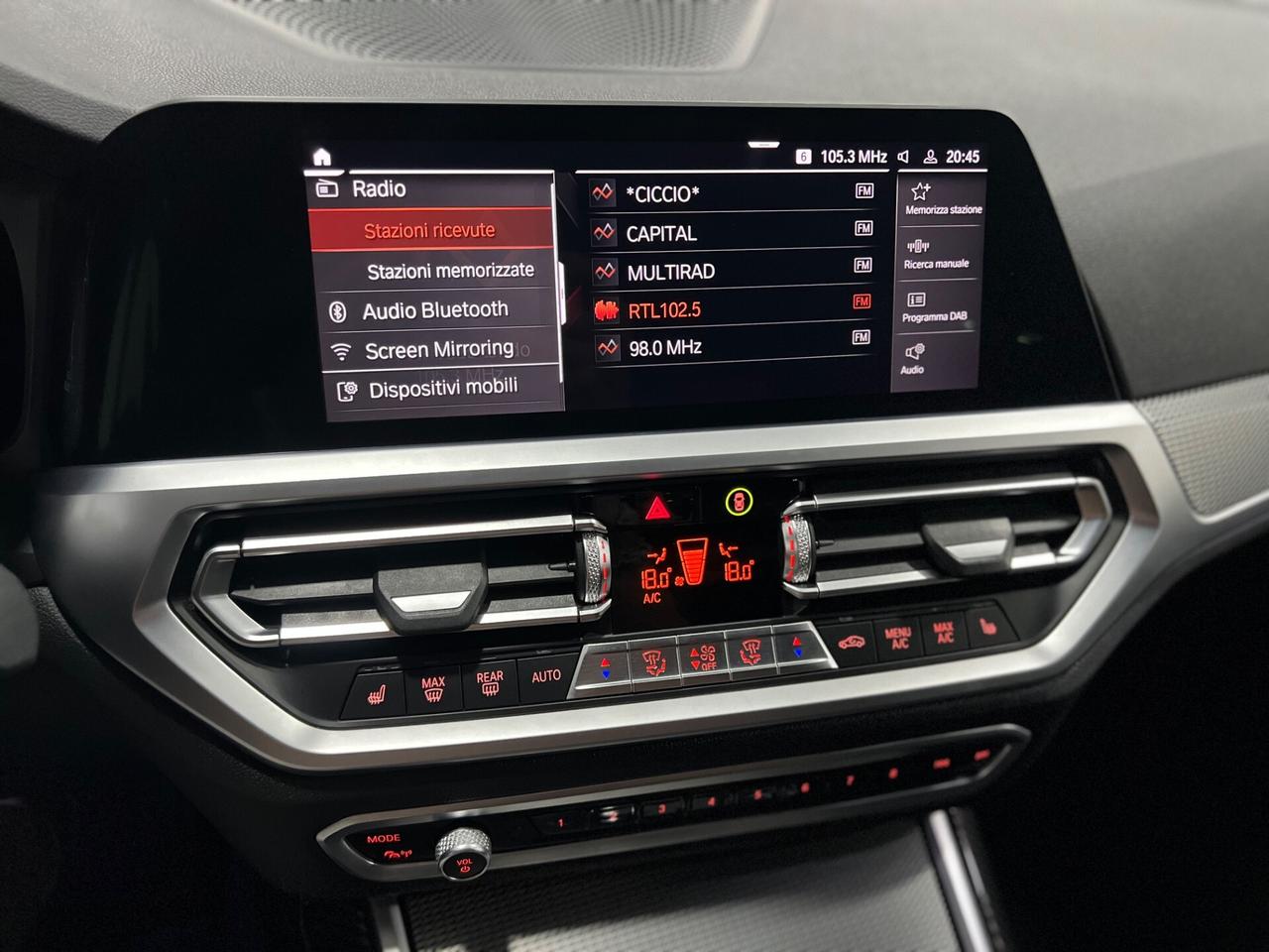 BMW 320d mhev XDrive 48V MSport auto 190 cv