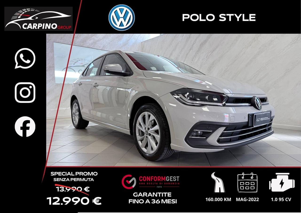 Volkswagen Polo 1.0 95 CV 5p. Style