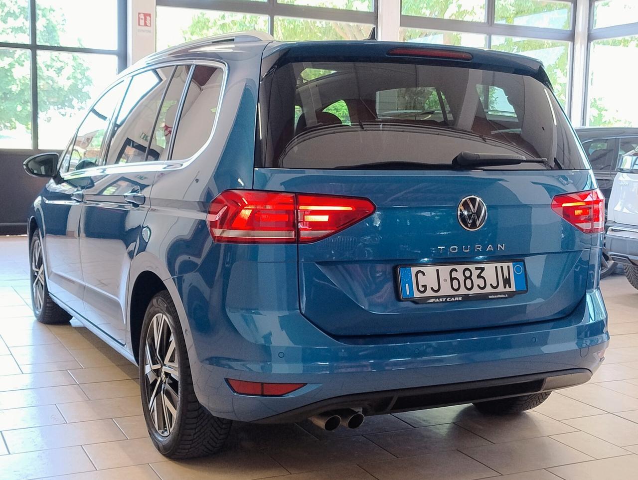 VOLKSWAGEN Touran 2.0 TDI 150CV DSG 7POSTI TETTO ACC