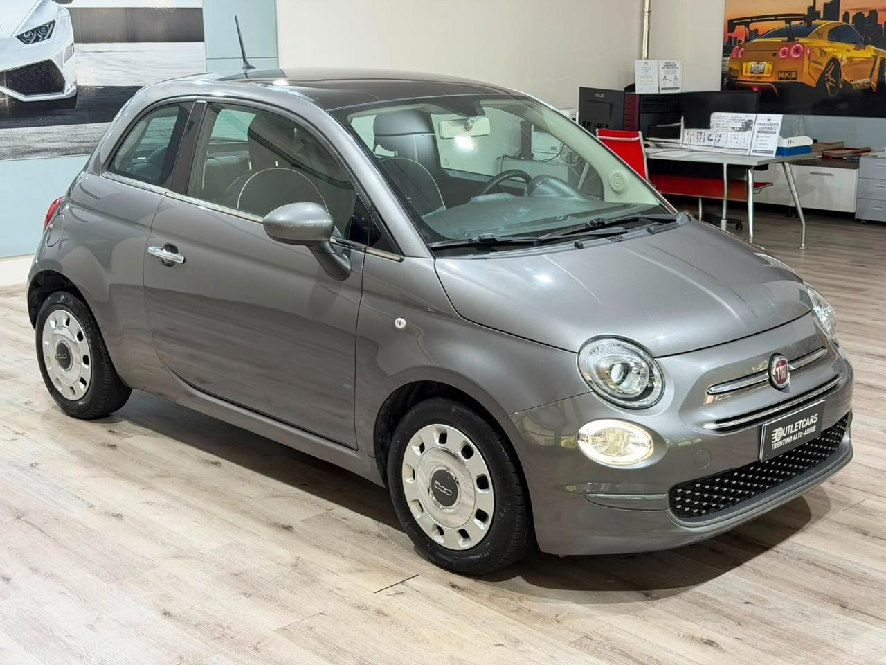 FIAT 500 1.2 69cv 89.000km 2018 TETTO PANORAMICO
