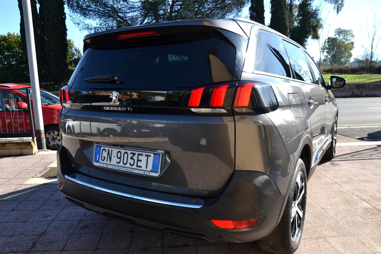 Peugeot 5008 1.5 HDi 130CV 7POSTI AUT.+NAV+LED+RCAM+PELLE+PDC