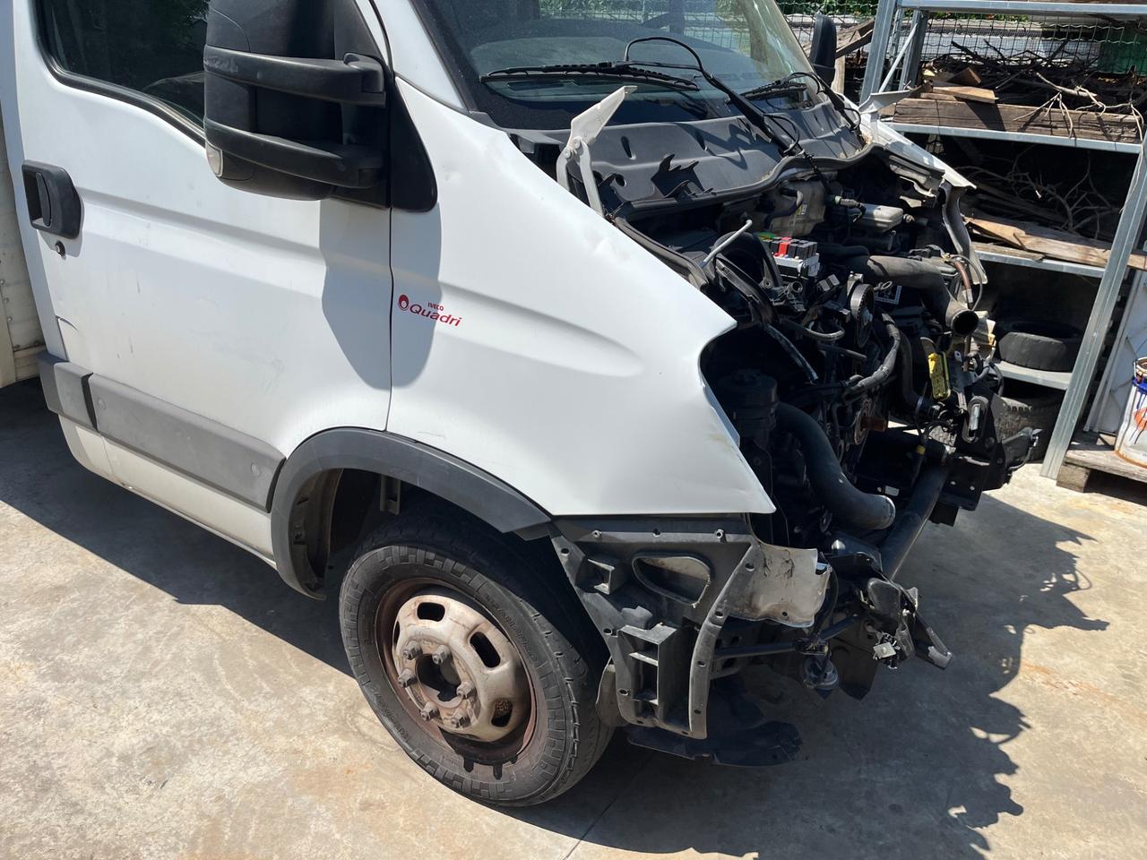 Iveco Daily 35C11 Cassonato !! Veicolo danneggiato!!