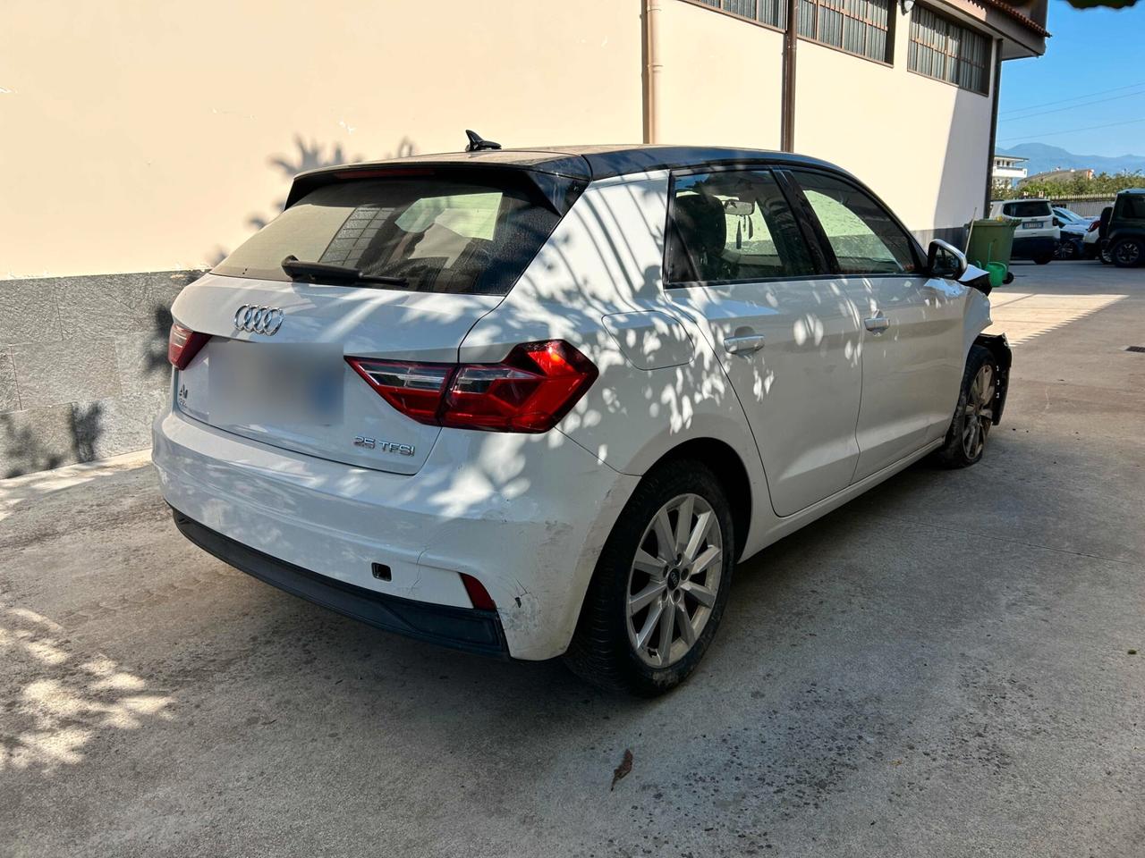 Audi A1 1.0 TFSI 95CV - 2020 Incidentata