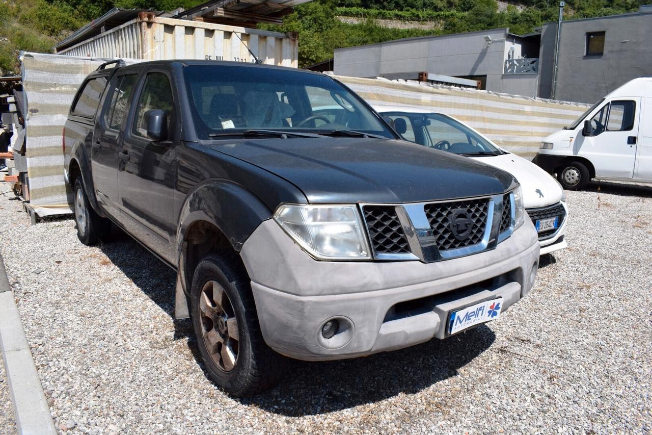 Nissan Navara 2.5dCi 174cv Doppia Cabina Sport Pick-up 4WD DA RIPARARE