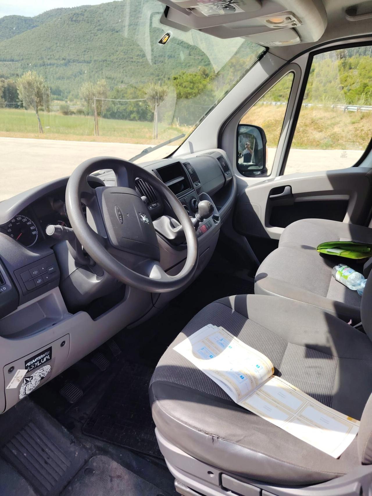 Peugeot Boxer L1H1 2.2Mtj 120Cv 6M Clima-Gancio-Pdc-3Posti-Consegna domicilio-Permute-