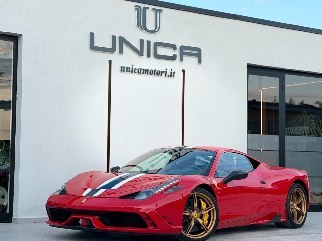 Ferrari 458 SPECIALE 4.5 605 CV DCT COUPE' CERCHI MAGNESIO ORO 1600 KM