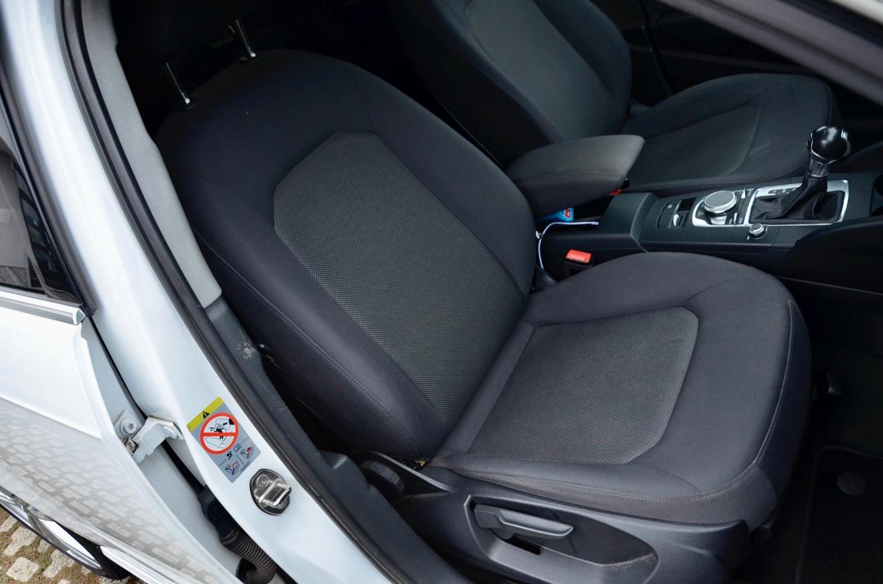 AUDI A3 SPORTBACK 35 2.0 TDI S-LINE EDITION 150cv S-TRONIC, UFF ITALIANA, EURO 6D, FULL LED, RETROCAMERA, PERMUTE