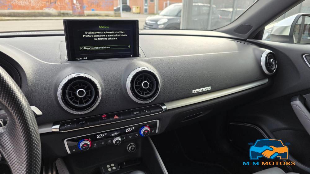 Audi S3 S3 SPB 2.0 TFSI QUATTRO S TRONIC