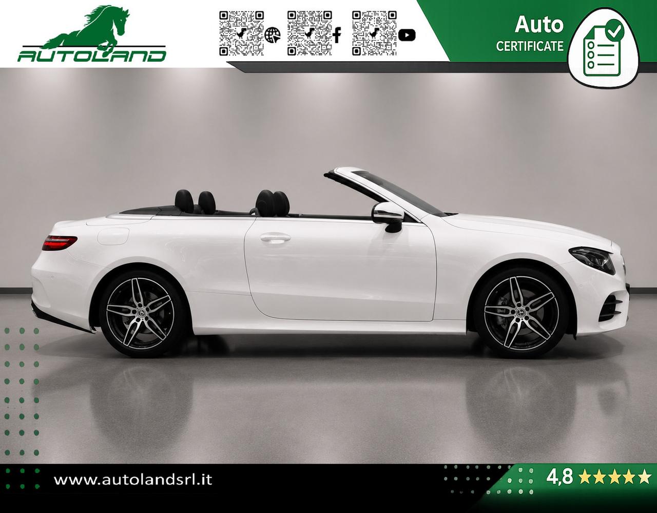 Mercedes E 220 Premium Plus 9G-Tronic Plus Cabrio