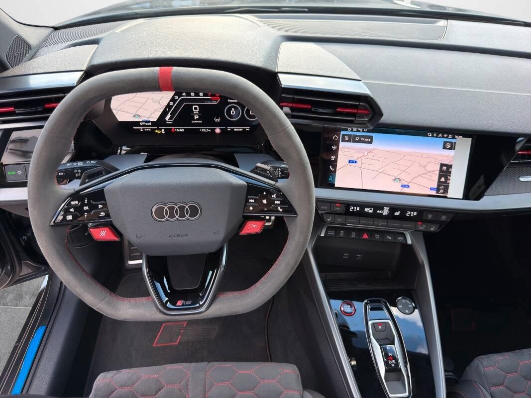 Audi RS3 2.5 tfsi sportback quattro s-tronic tetto sonos
