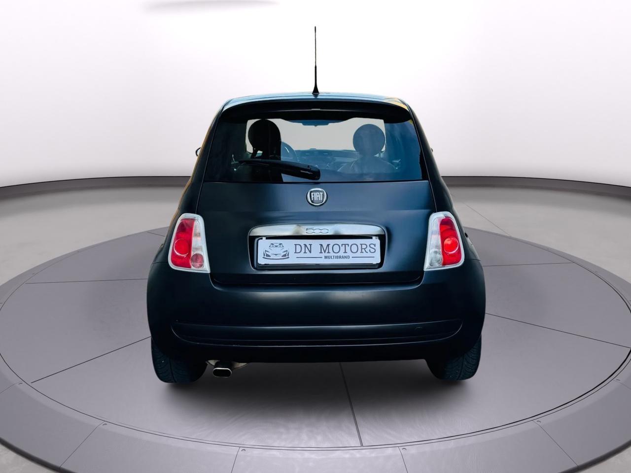 Fiat 500 S 1.2 benzina fine 2011 total black neo patentati