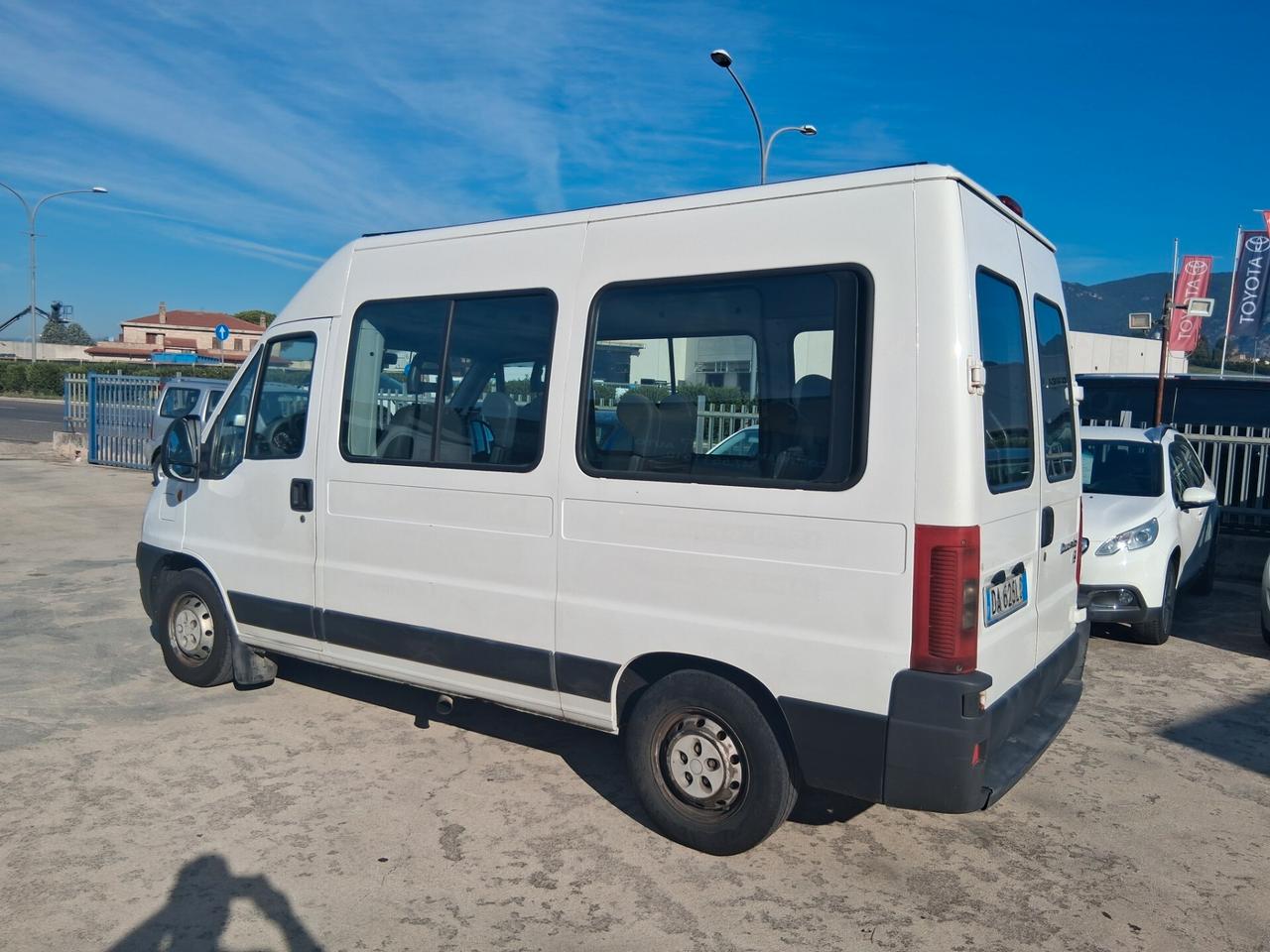 Fiat ducato 8 posti pedana disabili