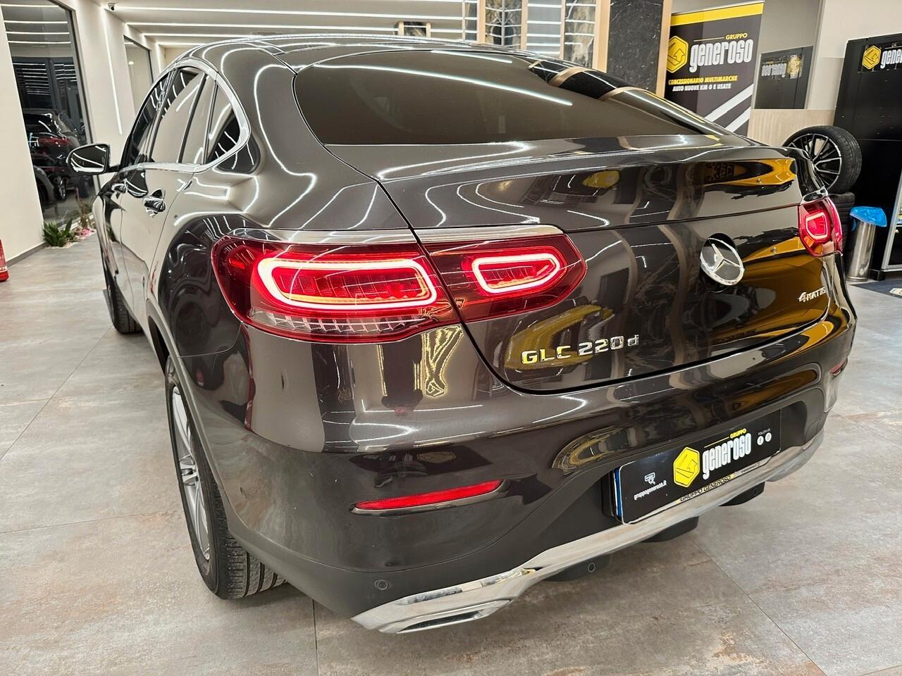 Mercedes-benz GLC 220d 4Matic Coupé Sport Pelle estesa Cockpit