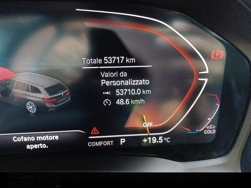 BMW 320D TOURING 190CV STEPTRONICO 48V BUSINESS ADVANTAGE ( FARI LED - BMW DIGITAL COCKPIT - CRUISE - PELLE - NAVI - MORROR - PDC )