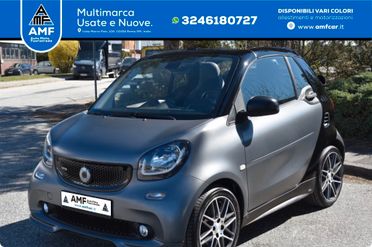 Smart ForTwo BRABUS 109cv Cabrio GRIGIO OPACO NAVICAMERA JBL