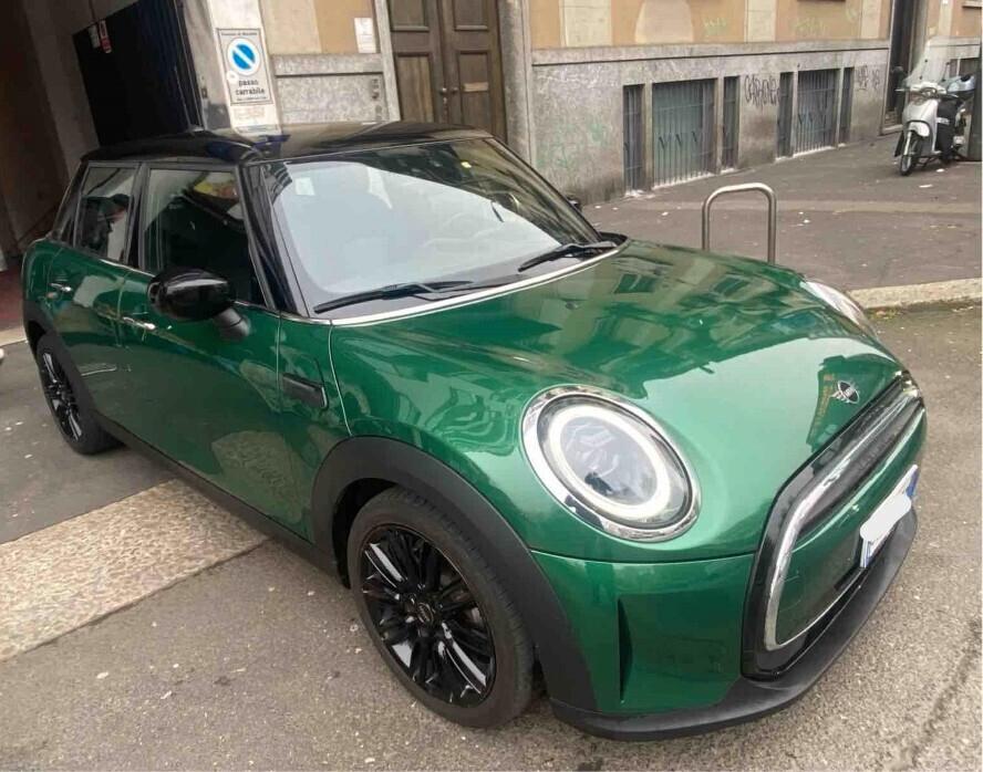 Mini 1.5 COOPER 5 porte INTERNI PELLE NAVY