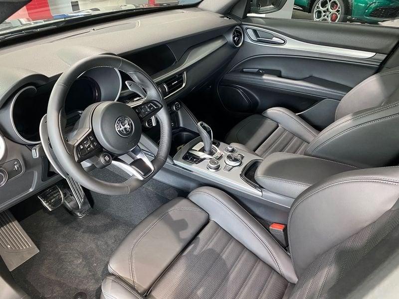 Alfa Romeo Stelvio Stelvio 2.2 Turbodiesel 210 CV AT8 Q4 Veloce KM0 Nero Vulcano