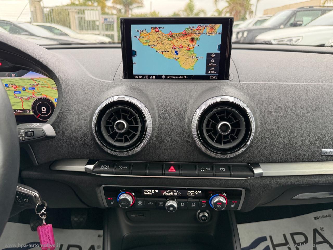 AUDI A3 SPORTBACK 1.6TDI 116CV VIRTUAL NAVI BLACK EDITION SPORT