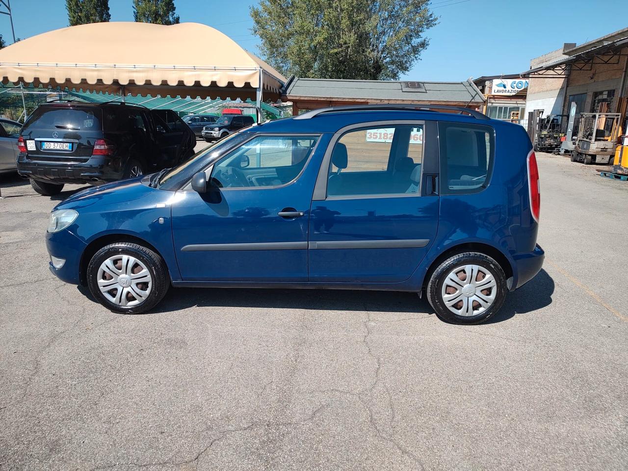 Skoda Roomster 1.2 12V 70CV Easy SENSORI RETRO, GARANZIA L.12 MESI, OK NEOPATENTATI